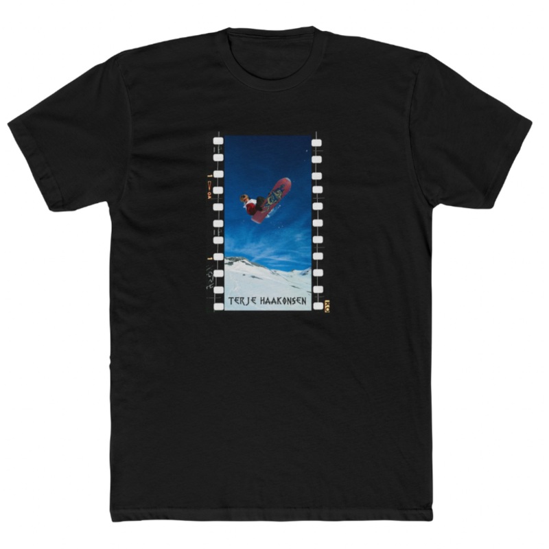 Terje Vintage Short Sleeve T-Shirt Small Black