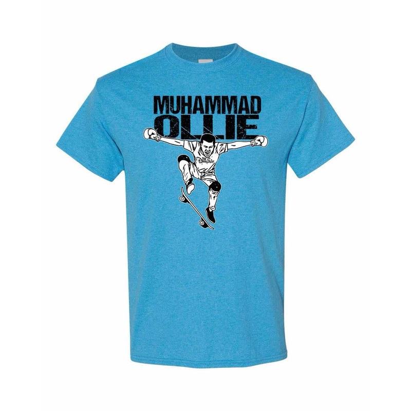 The Dark Slide “Muhammad Ollie” T-Shirt S Heather Saphire