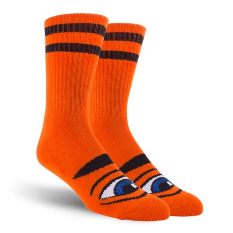 Toy Machine Sect Eye Orange/Black Socks Sect Eye Orange/Black One Size