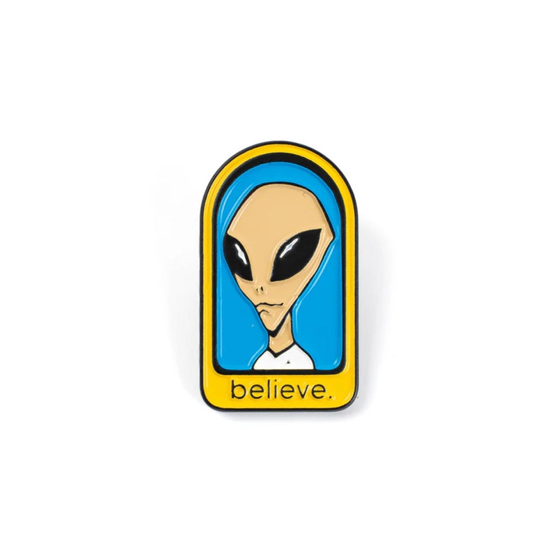Alien Workshop Belive Pin Blue One Size Fits All