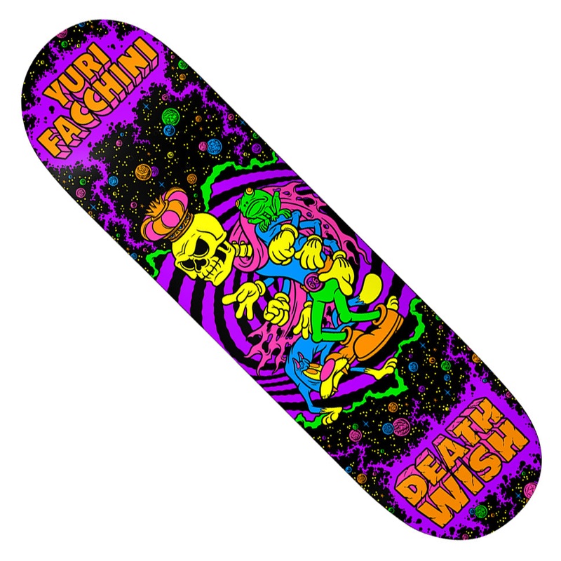 Deathwish Yuri Facchini Lords of The Underworld Deck Multicolor 8.1 x 31.5 WB:14.25