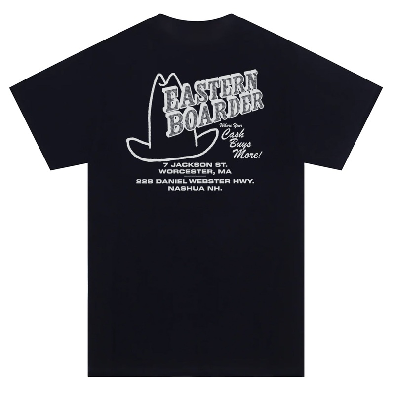 EasternBoarder Spags T-Shirt Black SM