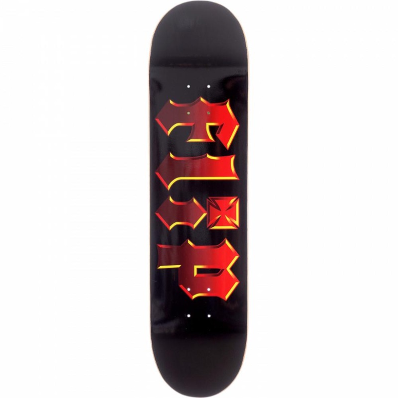 Flip Inferno 8.0″ Black Skateboard Deck