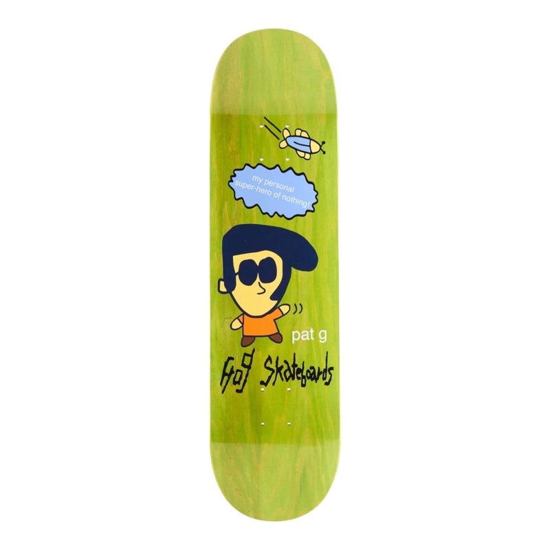 Frog Super Hero (Pat G) Board 8.25 8.25