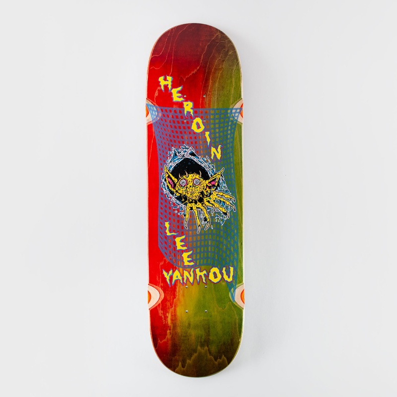 Heroin 8.25″ Lee Yankou Imp Invader Deck – Multi 8.25″