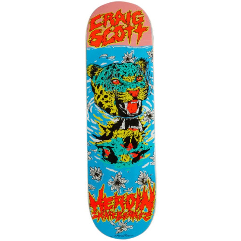 Heroin Craig Questions Dead Reflections Skateboard Deck 9.0″ 9.0″