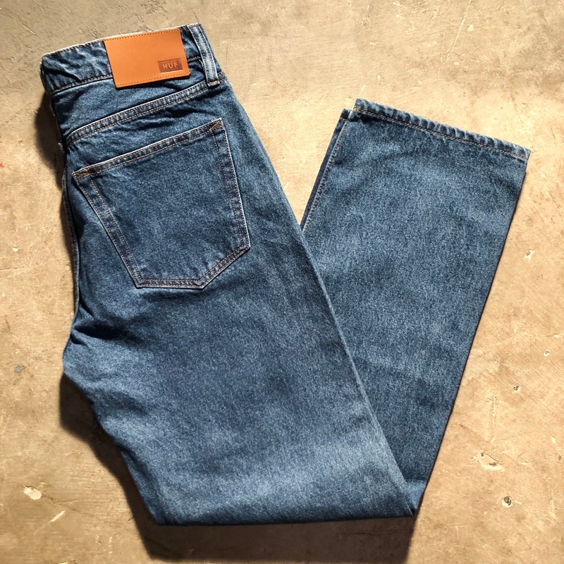 HUF – Original Denim Pant – Stone Wash Blue 30