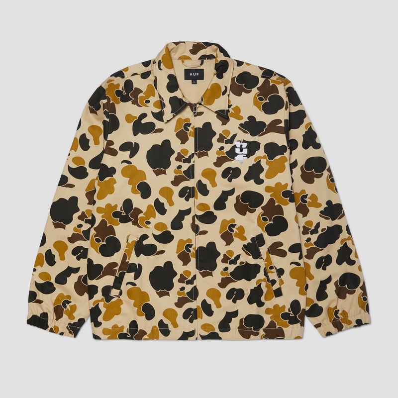 HUF Set Megablast Camo Shop Jacket Duck Camo Small