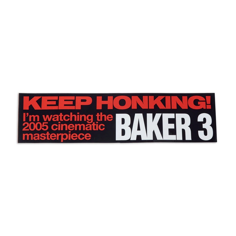 Jenkem Keep Honking Baker Bumper Sticker Multicolor 12″