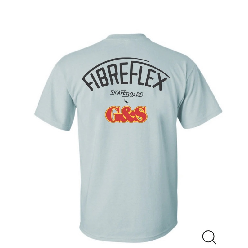 LARGE G&S Gordon and Smith FIBREFLEX T shirt – POWDER BLUE