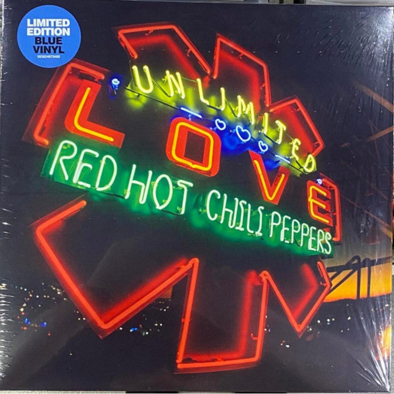 Red Hot Chili Peppers  Unlimited Love 2x (Blue Color Vinyl) LP Record