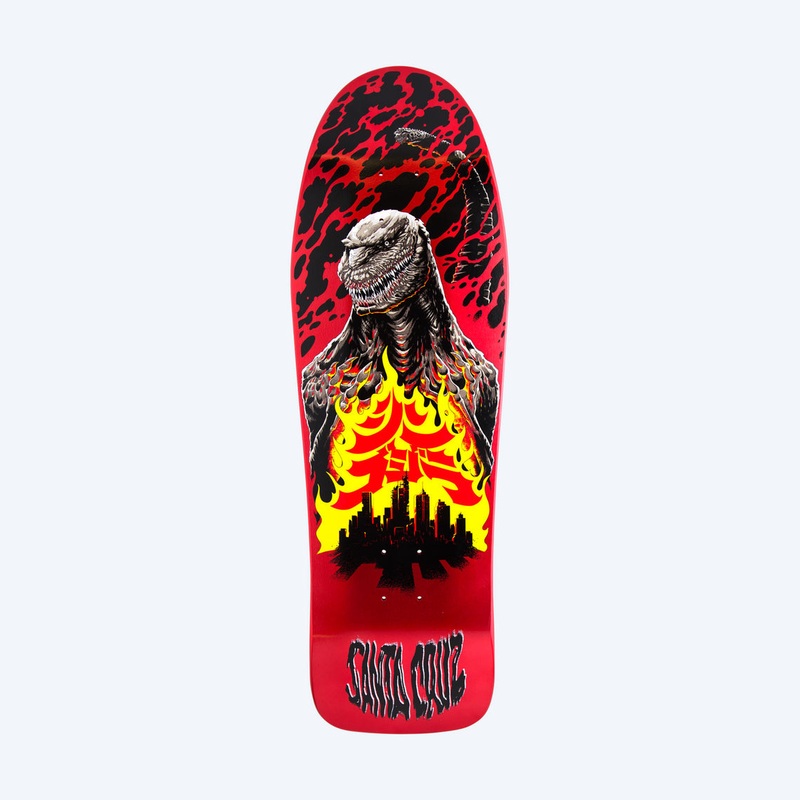 Santa Cruz x Godzilla Shin Knox Firepit 10″ LTD Skateboard Deck
