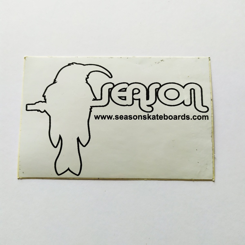 Seasons Skateboards Sticker