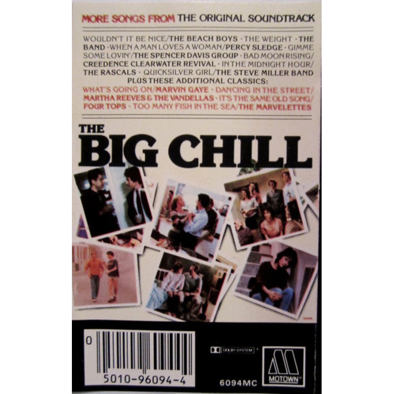 Soundtrack – More Songs From The Original Soundtrack Of The Big Chill Cassette *Used 1984 Release*