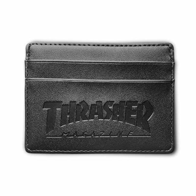 Thrasher Card Wallet Black OS Black