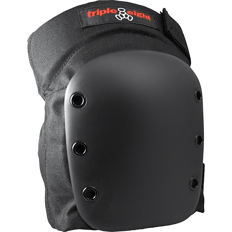 Triple 8 Street Knee Pads – Black X-Small Black