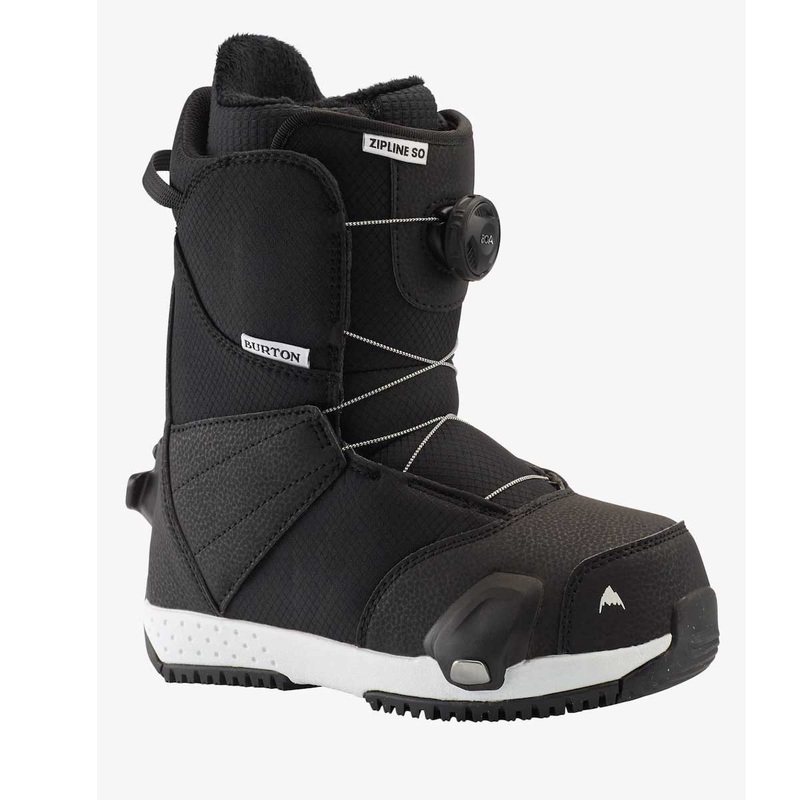 Burton Kids Zipline Step On Snowboard Boots – 2025 3K Black
