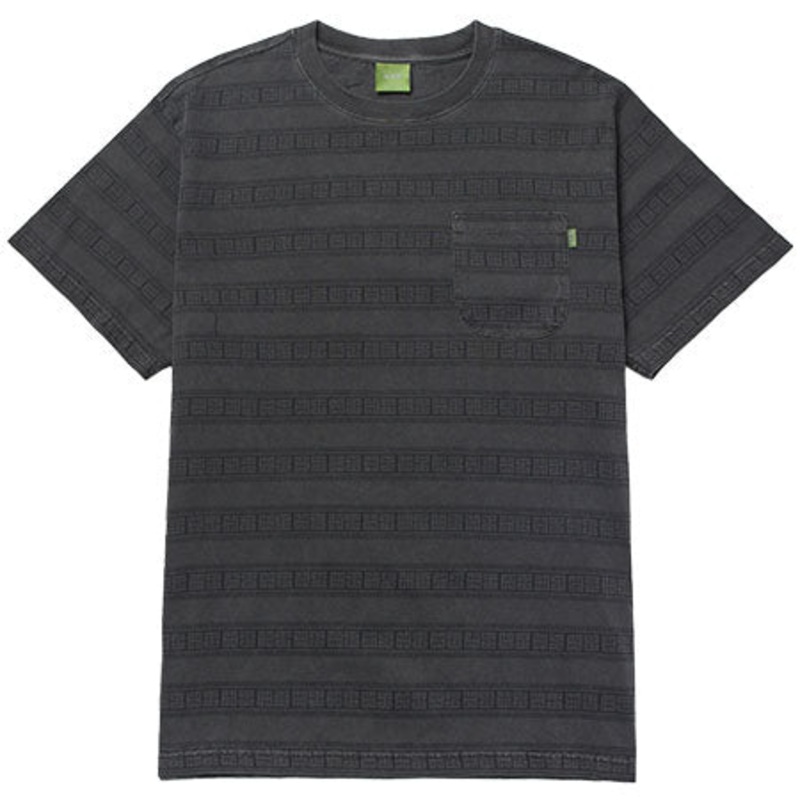 HUF Cooper Stripe Knit Top Black Large