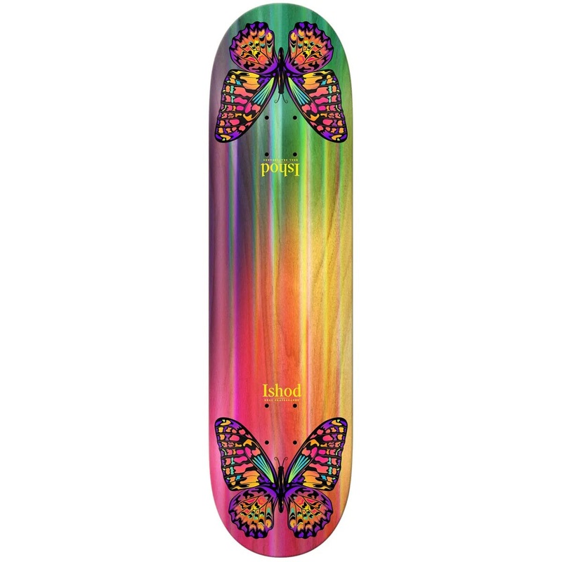 Ishod Rainbow Monarch Twin Tail Easy Rider Deck (8.3) 8.3″