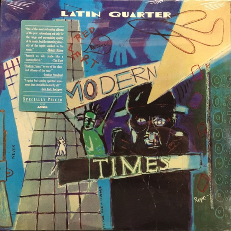 Latin Quarter – Modern Times Vinyl LP Record *USED 1986 RELEASE*