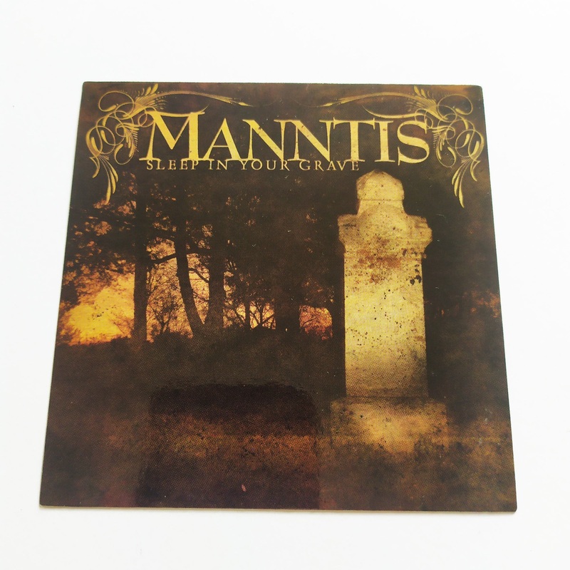 Manntis – Sleep In Your Grave Music Sticker