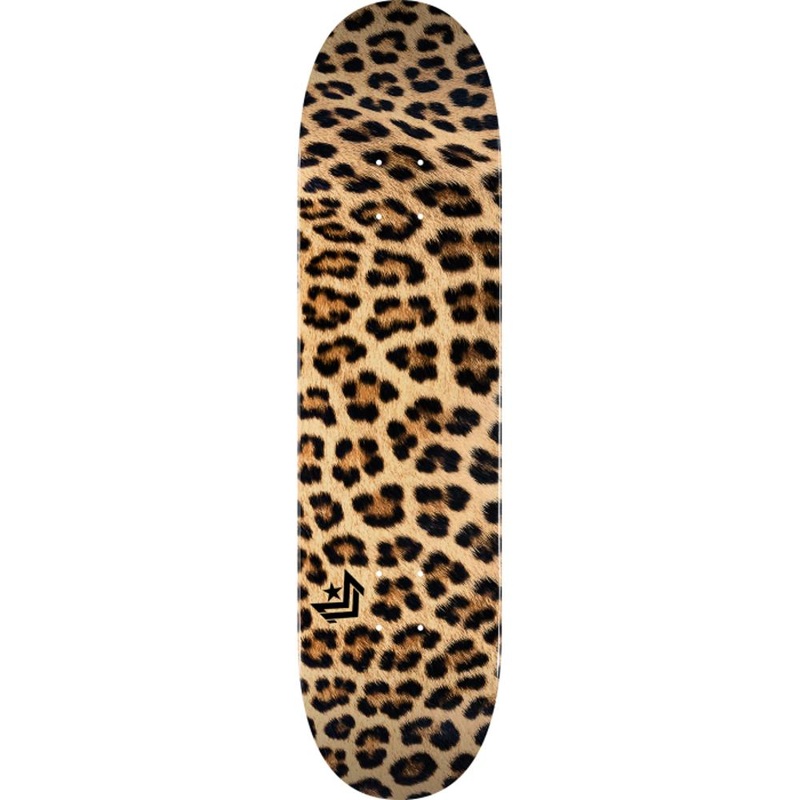 Mini Logo Leopard Fur 8.25″ Skateboard Deck