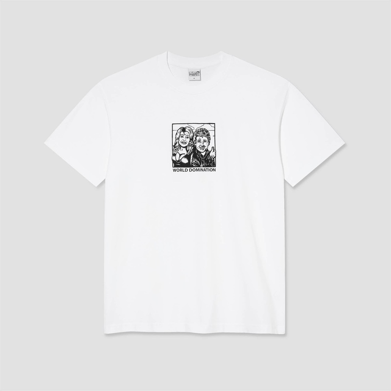 Polar World Domination T-Shirt White Small