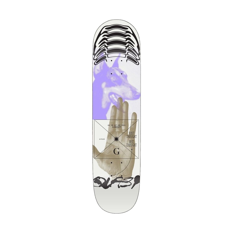 Quasi Crockett Thoughts 8.5″ Deck