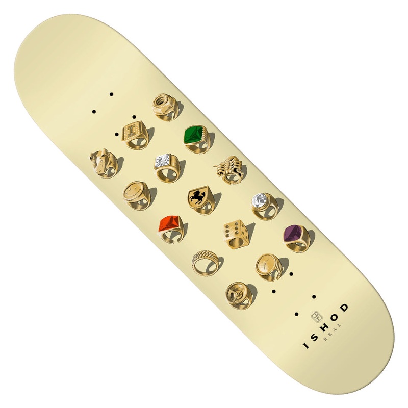 Real Ishod Wair Jeweler Twin Tail Slick Deck Cream 8.3 x 31.9 WB:14.4