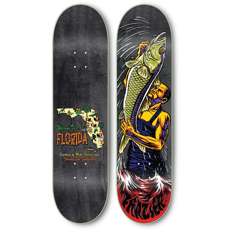 StrangeLove SkateboardsMike Frazier / 8.25 Deck (Transfer) 8.25