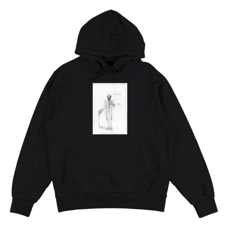 WELCOME X BATMAN DEVIL HORNS HOODED SWEATSHIRT Small