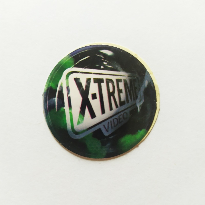 X-Treme Video Skate Sticker
