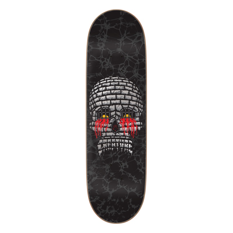 9.0in Doom Skull Creature Birch Skateboard Deck No Color 9.00in x 32.15in