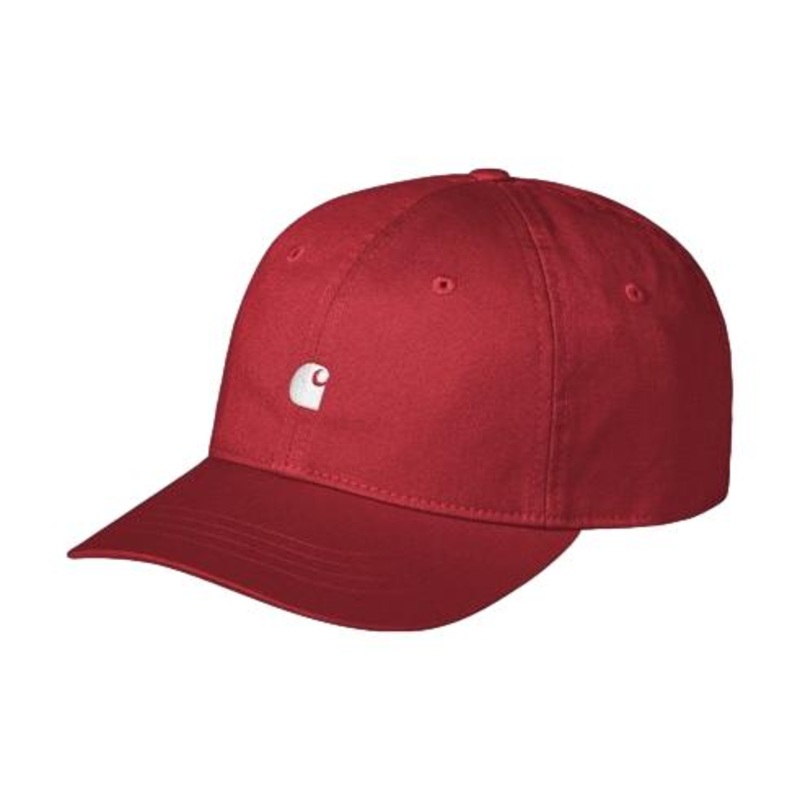 Carhartt WIP Madison Logo Cap Tuscany/White