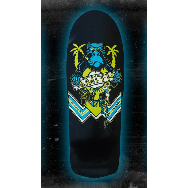 FIRE SALE Madrid Skateboards” Mike Smith Retro GLOW” 10.5″ Deck