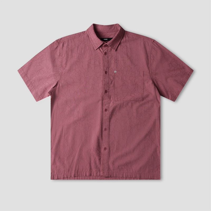 Former Vivian Vine Shortsleeve Shirt Rose Small