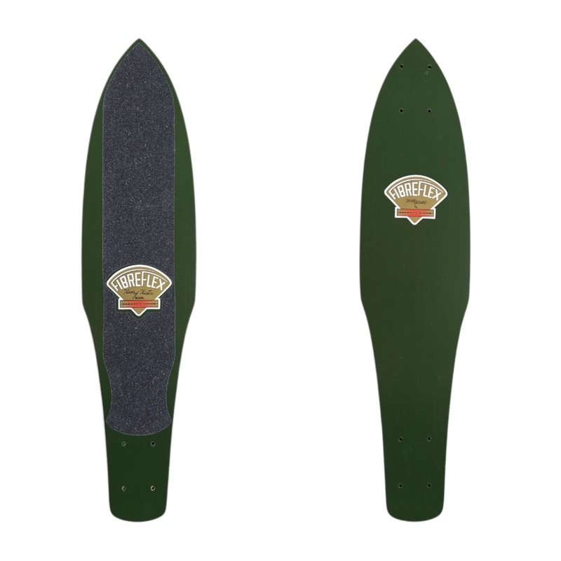 G&S Gordon & Smith FibreFlex Pro HENRY HESTER Skateboard Deck – SOLID GREEN
