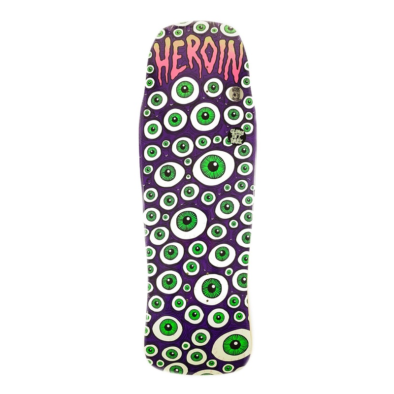 Heroin 10.1″ Eyeballer Shaped Deck 10.1″ Shaped