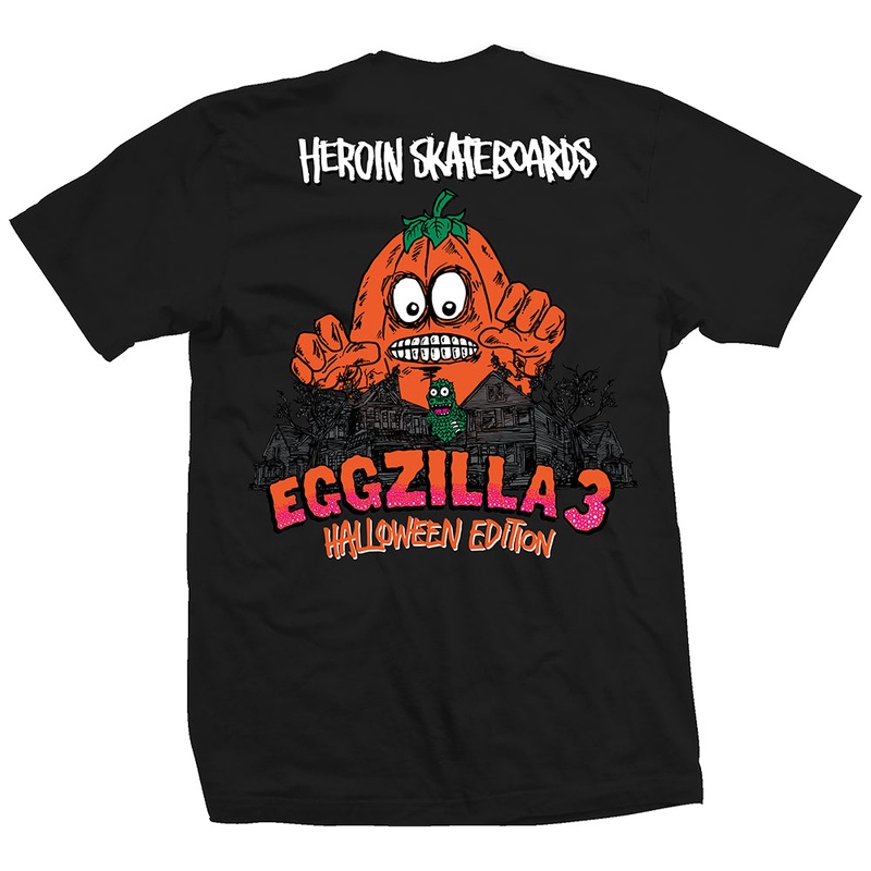 HEROIN “EGGZILLA 3” T-SHIRT S