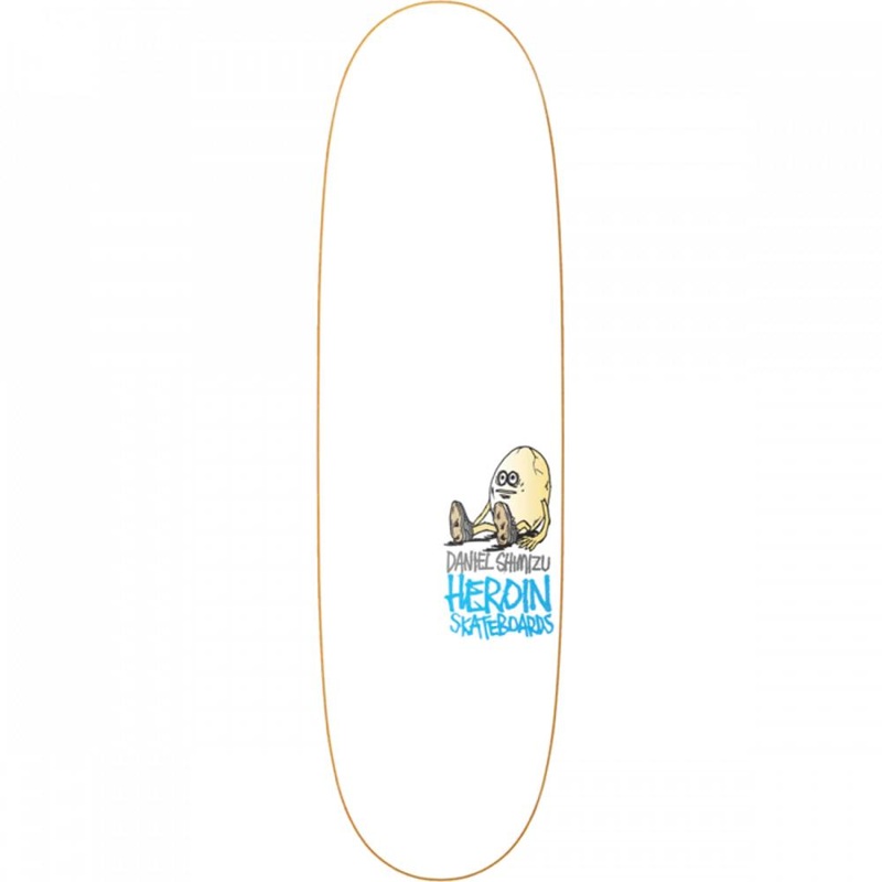 Heroin Shimizu The Egg 8.5″ Skateboard Deck