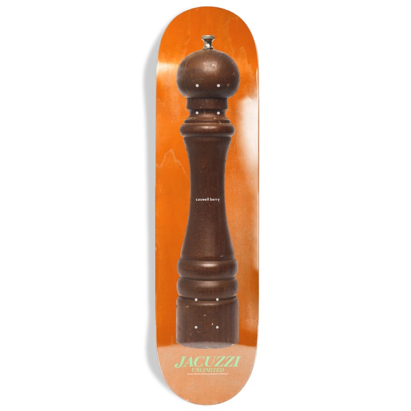 Jacuzzi Caswell Berry Pepper Grinder 8.25″ Skateboard Deck 8.25″ WB 14.25″