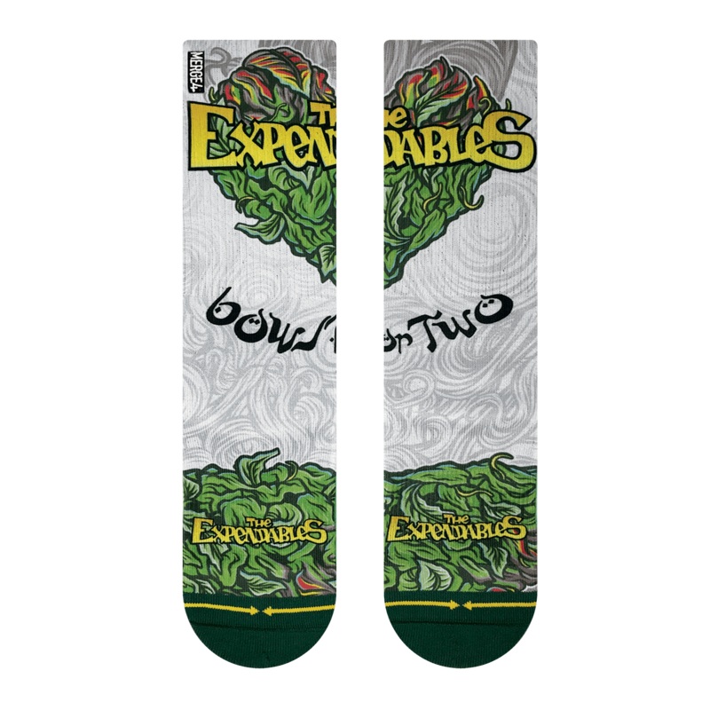 MERGE4 THE EXPENDABLES BOWL FOR TWO SOCKS