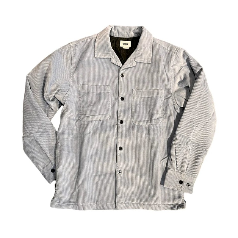 Obey Simon Corduroy Button UP M