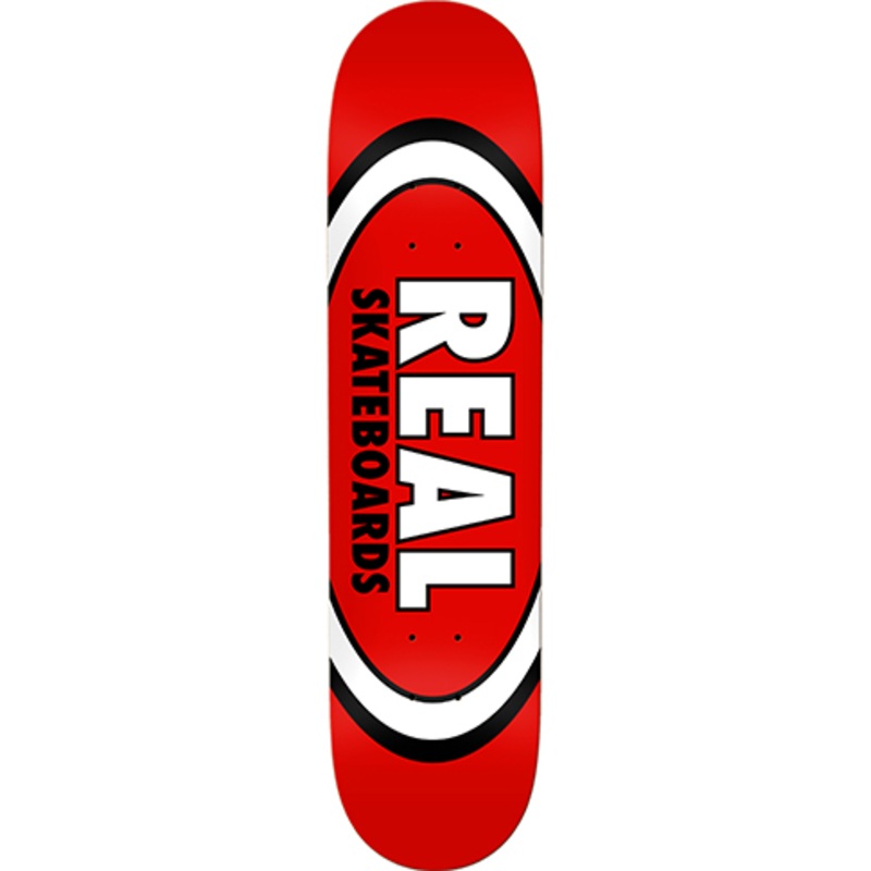 Real Team Classic Oval 8.12″ Skateboard Deck