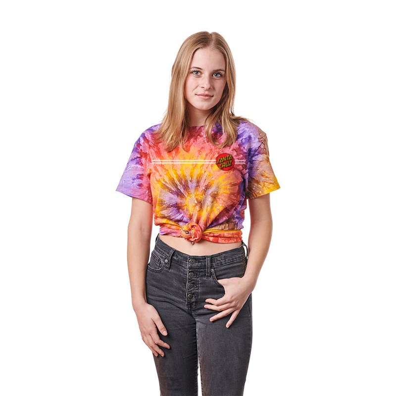 Santa Cruz Women’s Classic Dot T-Shirt – Festival Small Festival