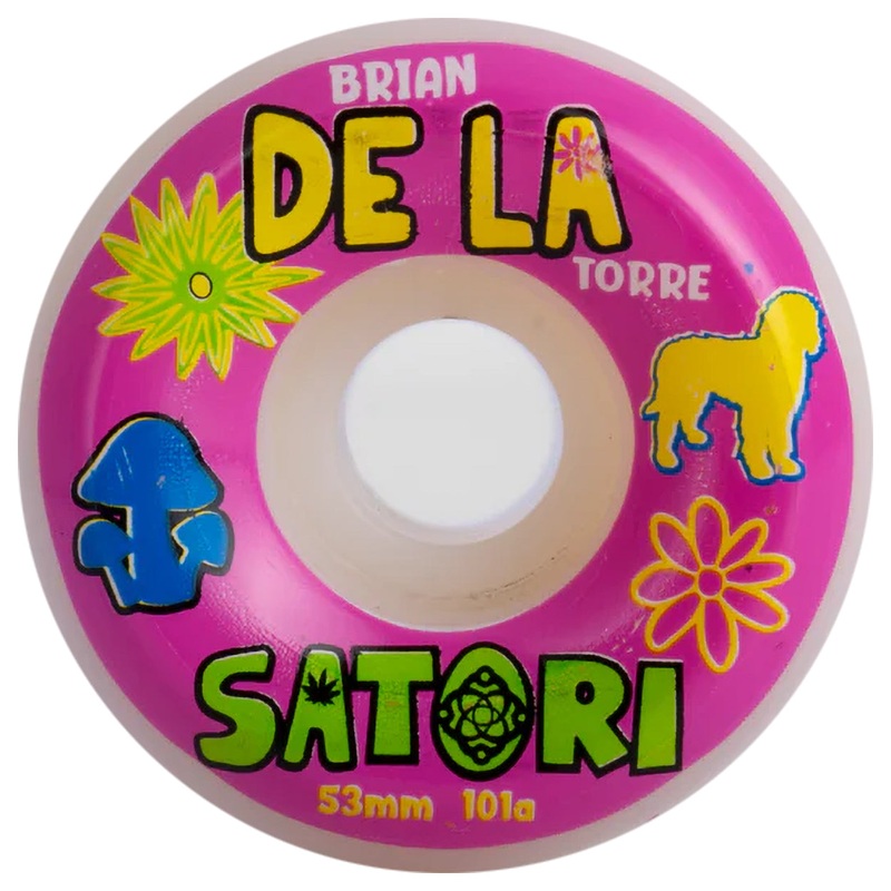 Satori 101a De La Satori V2 Conical Wheels (53mm) 101A 53 MM