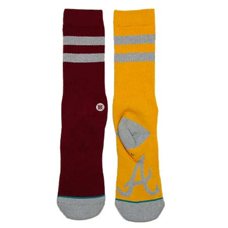 Stance Andrew Reynolds Cosby Crew Socks Yellow Large