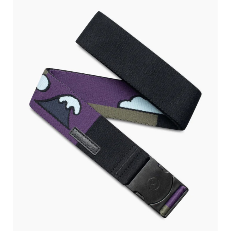 Arcade Hannah Eddy Deep Thoughts Standard Stretch Belt Vermilion
