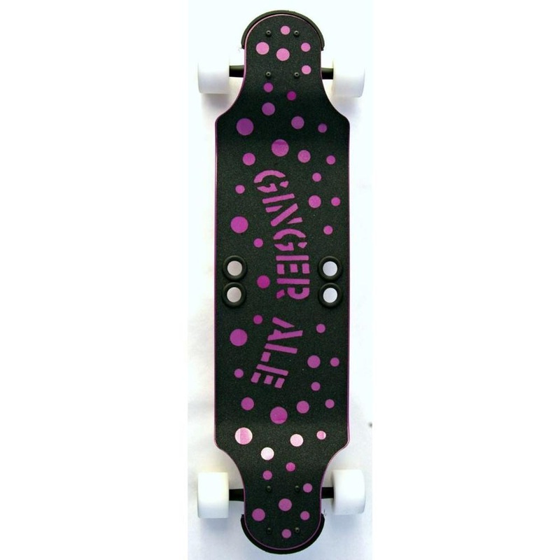 Beercan Purple 32″ Ginger Ale Drop Down Longboard Complete
