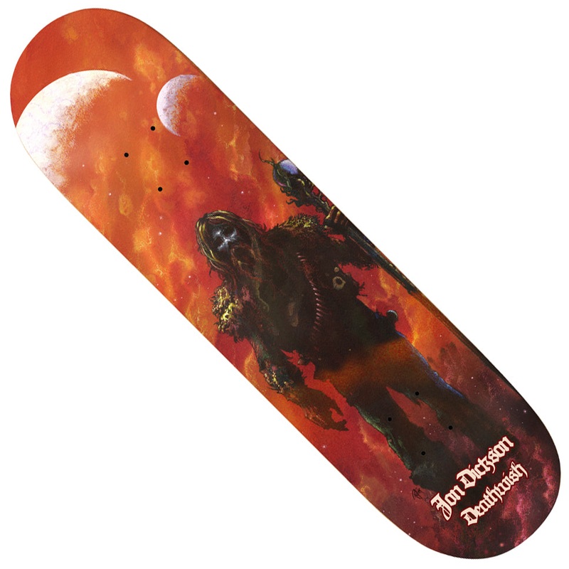 Deathwish Jon Dickson Catatonic Abyss Deck Multicolor 8.25 x 32 WB:14.35